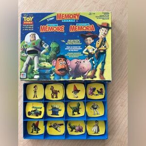Vintage 2001 Toy Story Memory Matching Game